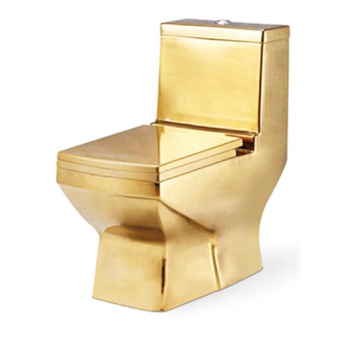 Golden toilet wholesale